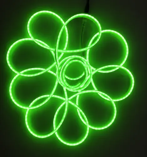 Ice Green Neon Flexible Rope 4M