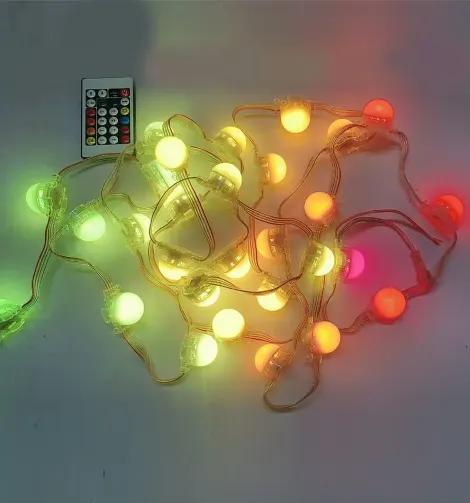LED Million Color Pixel Domes 30mm - 15pcs | IP67 Water Proof | 12V DC