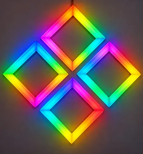 RGB Square LED Frame Light